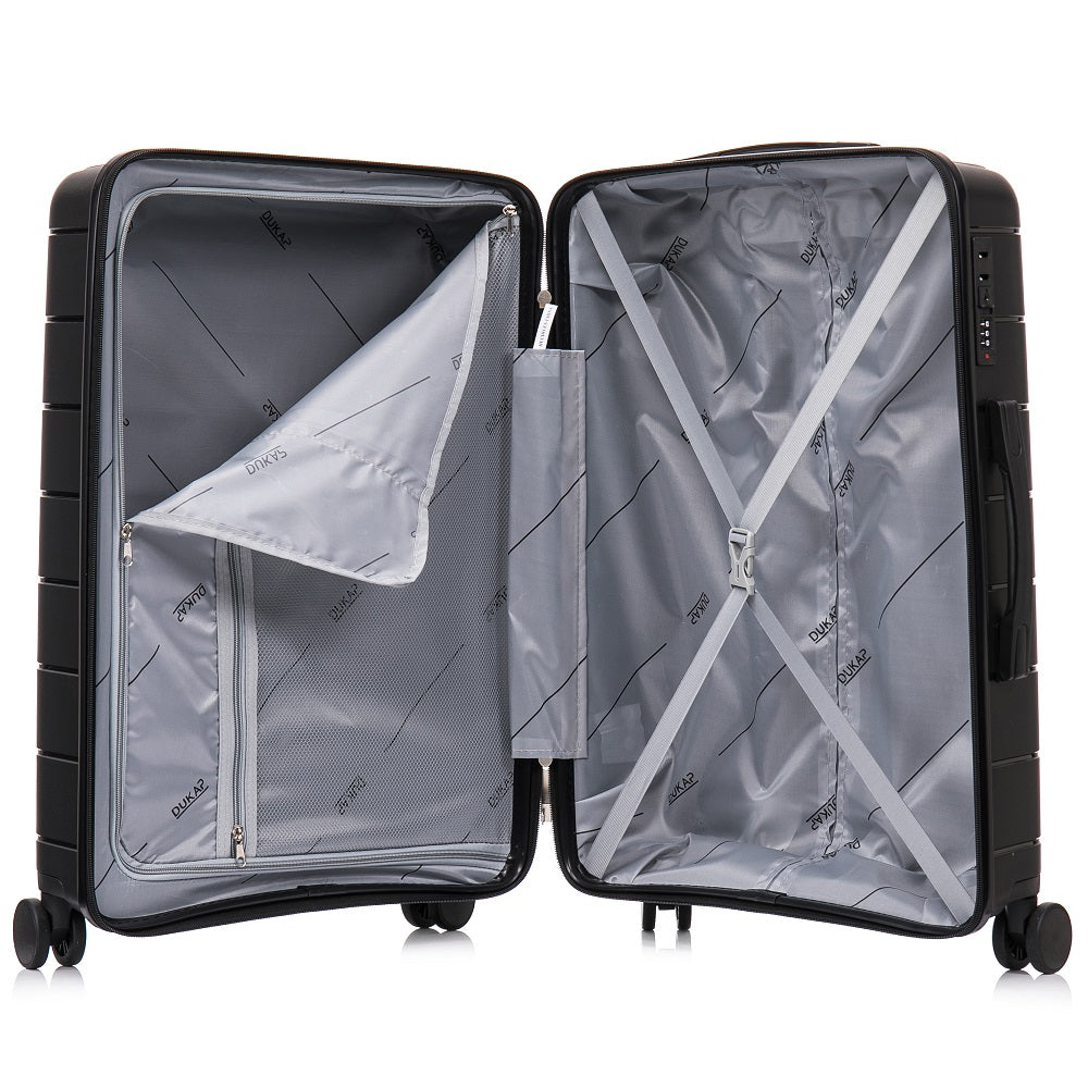 DUKAP Monaco Maleta de 71 cm 23 Kg Negro – ProShopper Perú
