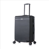 InUSA. Deep Maleta Grande de 71 Cm 23 Kg Negra