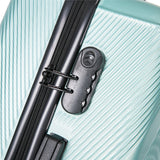Maleta de Cabina 51 cm Discovery Verde Agua y Mochila Portalaptop MO300