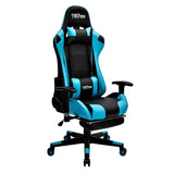 Silla Gamer 180° Con Posapies Azul - SGAZ1 en OUTLET (ARMADA) - ProShopper Perú