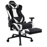 Silla Gamer ELITE Blanco Con Posapies - SGBL1 - ProShopper Perú