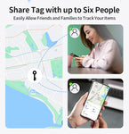DUKAP Royal Maleta de 71 cm Azul con Itag para Iphone
