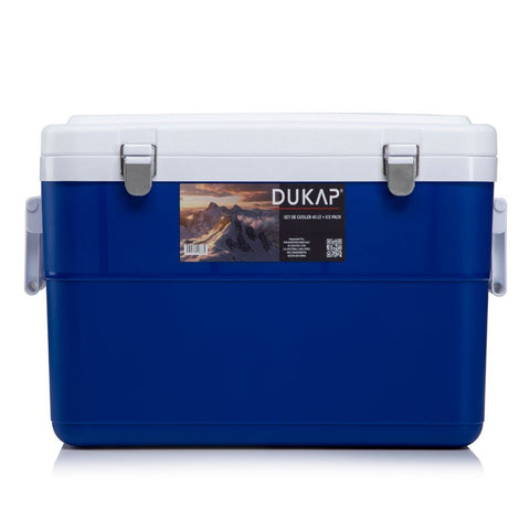 COOLER DUKAP 45 LITROS AZUL - UN ICEPACK GRATIS
