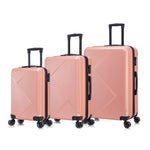 Maletas de viaje Set de 3 Rosado