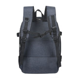 Maleta Cabinera Royal Negro y Mochila Viajera Indigo Gris Oscuro