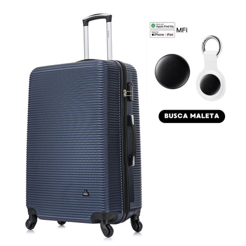 DUKAP Royal Maleta de 71 cm Azul con Itag para Iphone