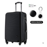 DUKAP Royal Maleta de 71 cm Negro con Itag para Iphone