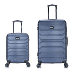 InUSA. Bipack de Maletas 51 y 71 cm Trend Azul