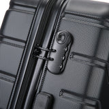 InUSA. Trend. Maleta Grande de 71 Cm 23 Kg Negro