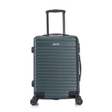 InUSA Deep Maleta de Cabina 51 Cm 10 Kg Verde