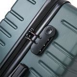 InUSA Deep Maleta de Cabina 51 Cm 10 Kg Verde