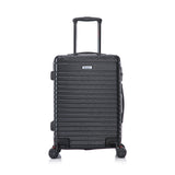 InUSA. Deep Maleta de Cabina 51 Cm 10 Kg Negro