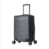InUSA. Deep Maleta de Cabina 51 Cm 10 Kg Negro