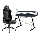 Silla Gamer ELITE Negra + Escritorio Gamer Fibra de Carbono - ProShopper Perú