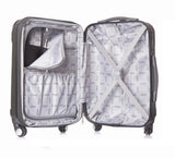 Dukap BiPack de Maletas 10 kg - 23 kg Intely Gris Oscuro