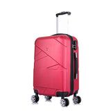 Maleta Cabinera 51 cm Niza Vino y Mochila MO300 Portalaptop