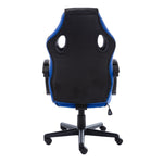 Silla Gamer RACING Azul + Escritorio Gamer Fibra de Carbono