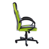 Silla Gamer RACING RAVE + Escritorio Fibra de carbono  Blanco