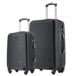 Dukap Bipack de Maletas 51 y 61 cm Royal Negro