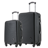 Dukap Bipack de Maletas 51 y 61 cm Royal Negro