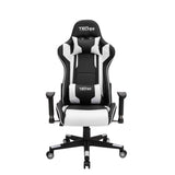 Silla Gamer Blanca + Escritorio Gamer Fibra de Carbono - ProShopper Perú