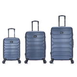 InUSA. Trend. Maletas de Viaje Juego De 3 Azul